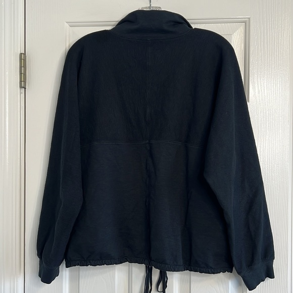 ABLE black pullover half zip drawstring waist size large - Picture 2 of 9